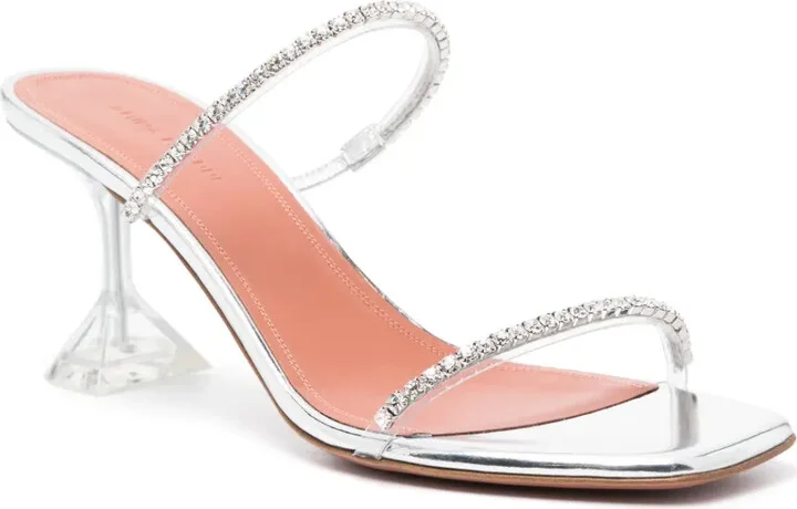 Gilda 70mm mirrored sandals - Image 2