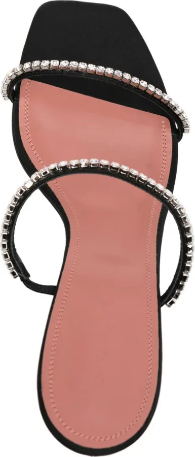 Gilda 70mm satin sandals - Image 4