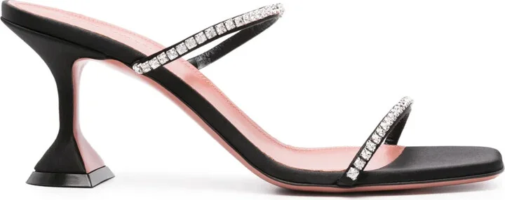 Gilda 70mm satin sandals