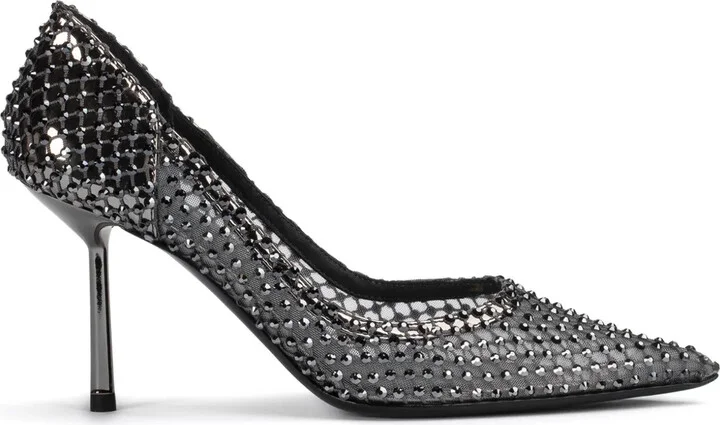 Gilda 80mm crystal-embellished pumps