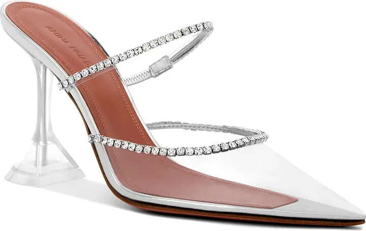 Gilda 95mm crystal-embellished pumps - Image 2