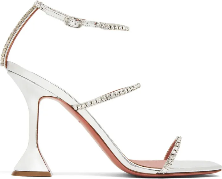 Gilda 95mm crystal-embellished sandals