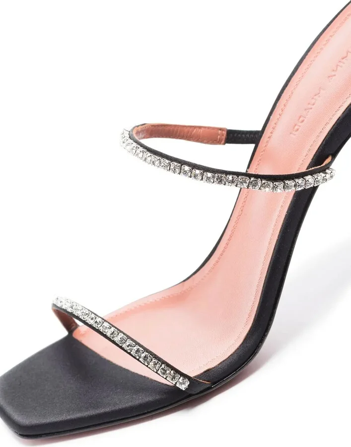 Gilda 95mm rhinestone-embellished sandals - Image 2