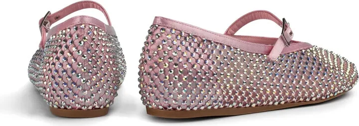 Gilda crystal-embellished ballerina shoes - Image 3