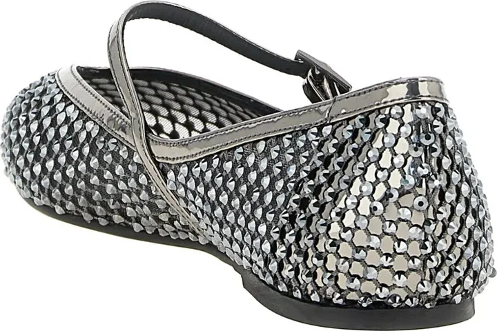 Gilda crystal-embellished ballet flats - Image 4