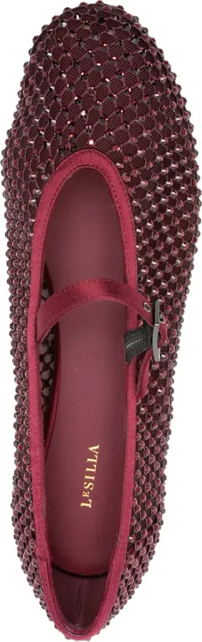 Gilda crystal-embellished ballet flats - Image 4