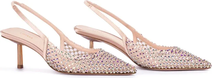 Gilda crystal-embellished pumps - Image 2