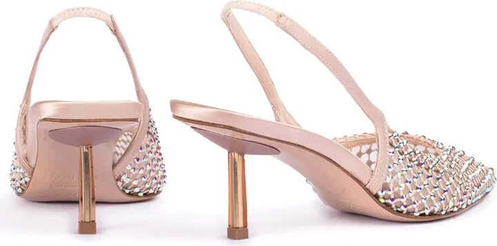 Gilda crystal-embellished pumps - Image 3