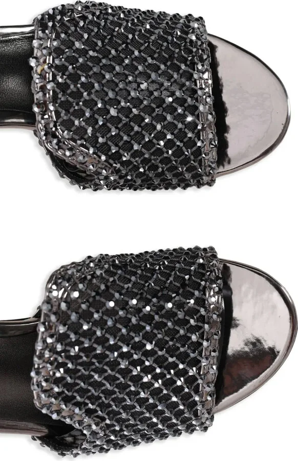 Gilda crystal-embellished sandals - Image 3