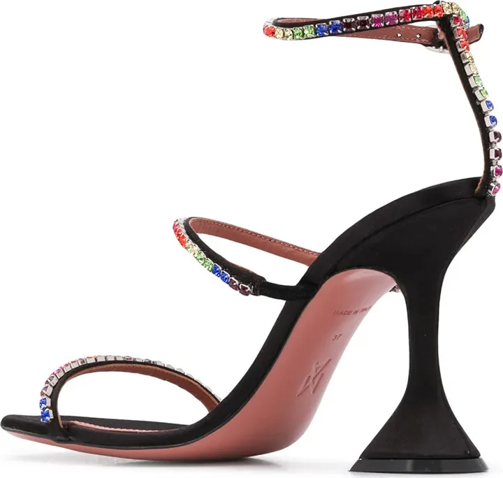 Gilda crystal-embellished sandals - Image 3