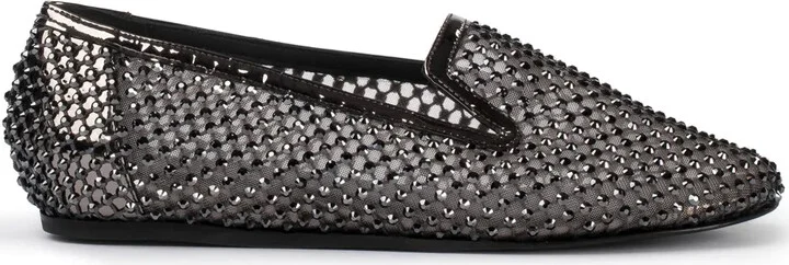 Gilda crystal-embellished slippers