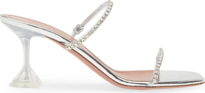 Gilda Crystal Strap Slide Sandal - Image 3