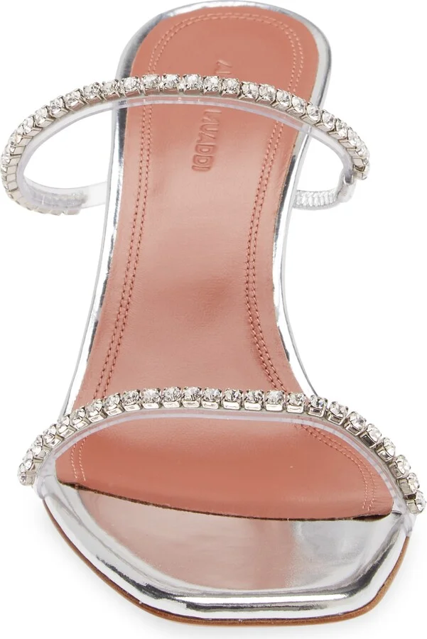 Gilda Crystal Strap Slide Sandal - Image 4