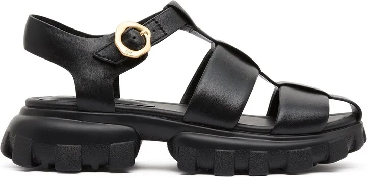Gilda Fisherman Sandal In Colour Black Size 35 - Image 2