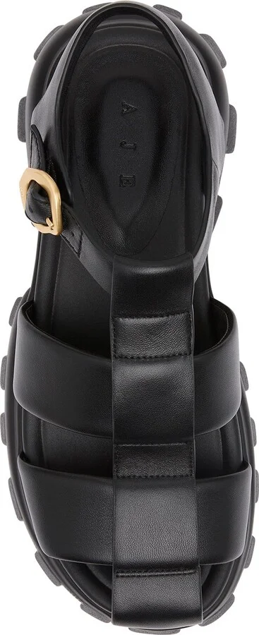 Gilda Fisherman Sandal In Colour Black Size 35 - Image 4
