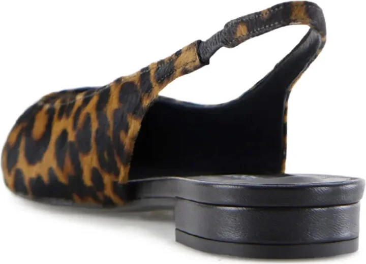 Gilda leopard-print slingback ballerinas - Image 3