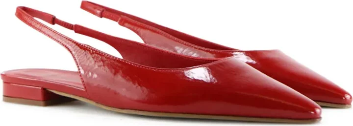 Gilda pointed-toe slingback ballerinas - Image 2