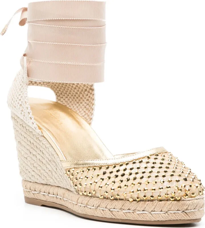 Gilda raffia-design espadrilles - Image 2
