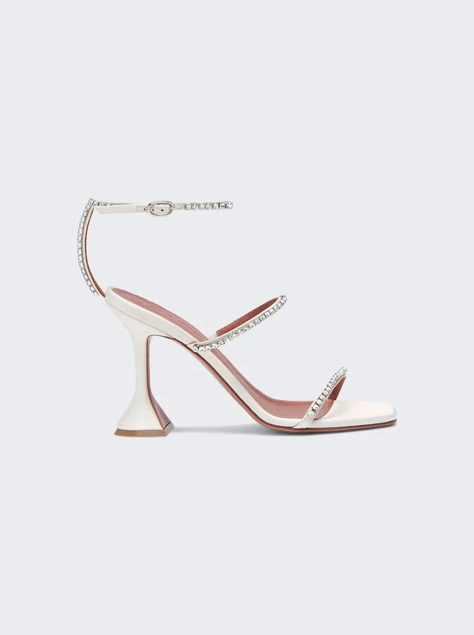Gilda Sandal Satin White
