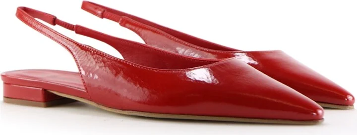 Gilda Slingback, Red Patent Leather - Image 2