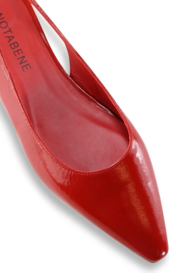 Gilda Slingback, Red Patent Leather - Image 3
