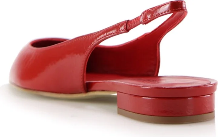 Gilda Slingback, Red Patent Leather - Image 4