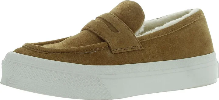 Giles Womens Suede Round toe Loafers