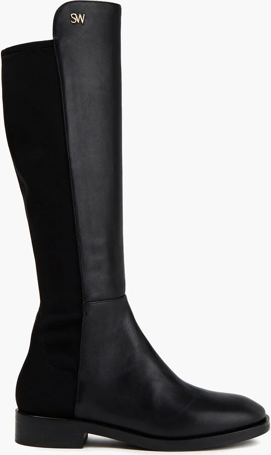 Gillian 60 microstretch and suede over-the- knee boots
