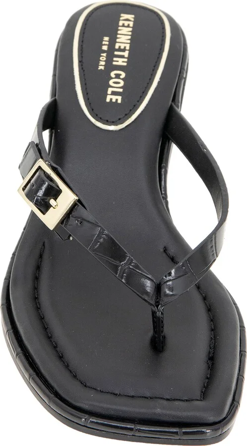 Gillie Kitten Heel Slide Sandal - Image 4
