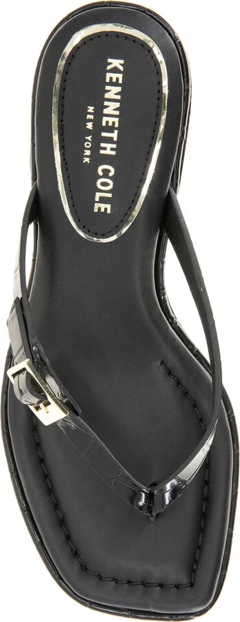 Gillie Kitten Heel Slide Sandal - Image 5