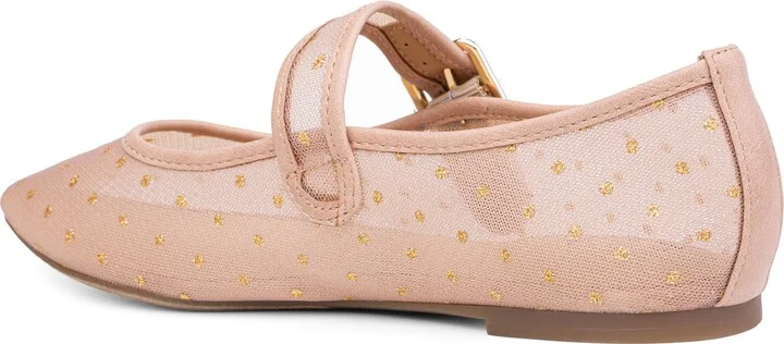 Gillie Mesh Mary Jane Flat - Image 6