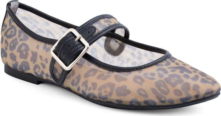 Gillie Mesh Mary Jane Flat