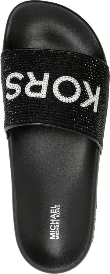 Gilmore rhinestone-embellished slides - Image 4