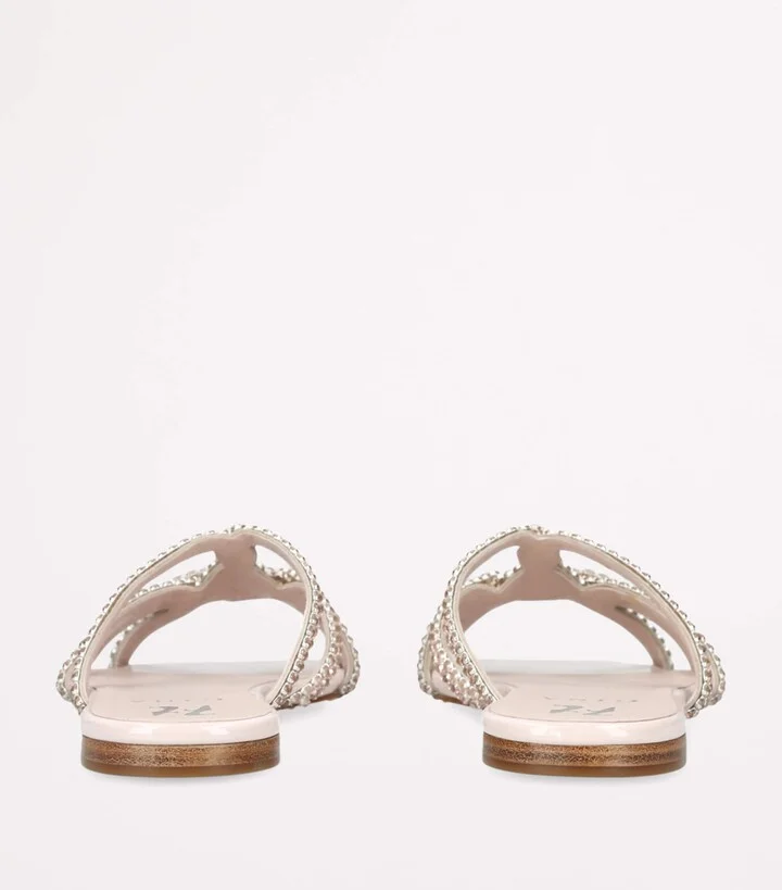 Gina Crystal-Embellished Paris Sandals - Image 2