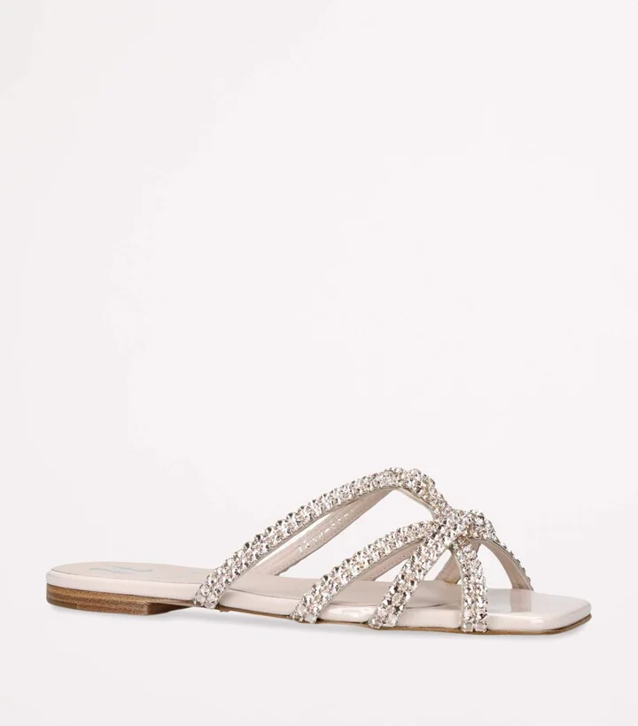 Gina Crystal-Embellished Paris Sandals - Image 3