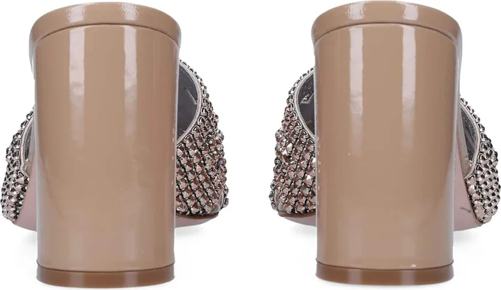 Gina Leather Arizona Mules 85 - Image 2