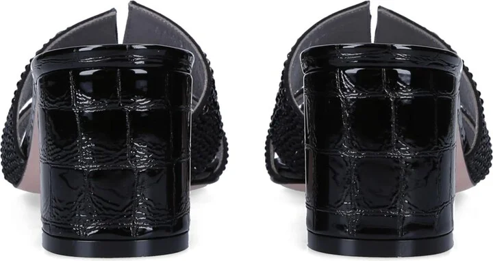 Gina Leather Orsay Mules 50 - Image 2