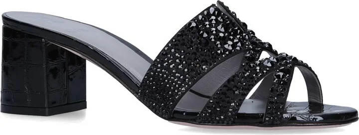 Gina Leather Orsay Mules 50 - Image 3