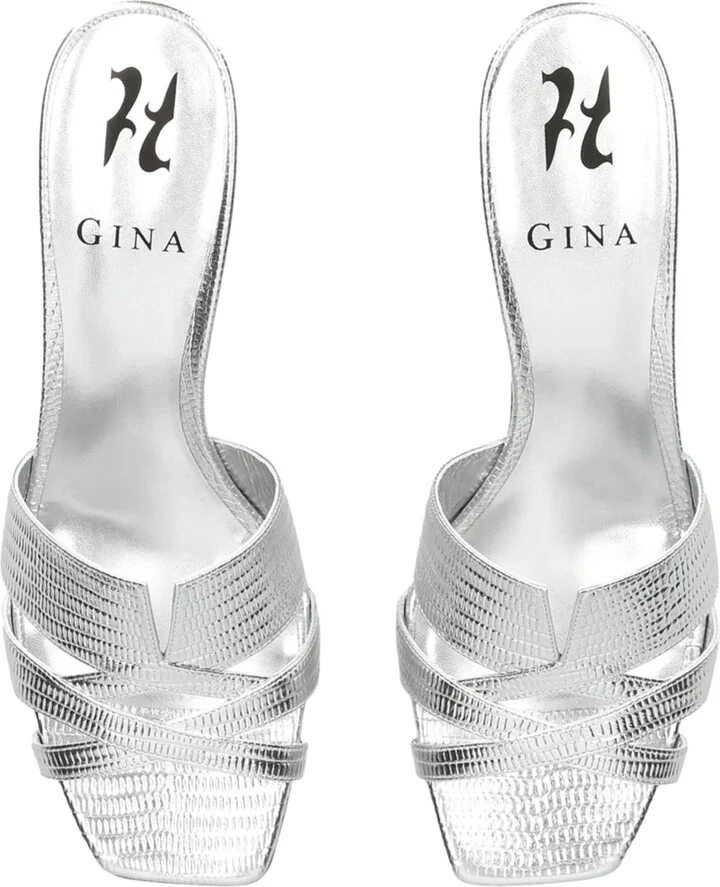 Gina Lugano Heeled Mules 50 - Image 4