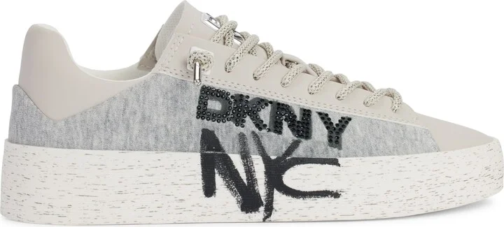 Ginali Logo Graffiti Platform Sneaker - Image 2