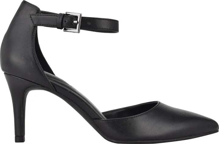 Ginata Pointed Toe Ankle Strap Pump - Image 2