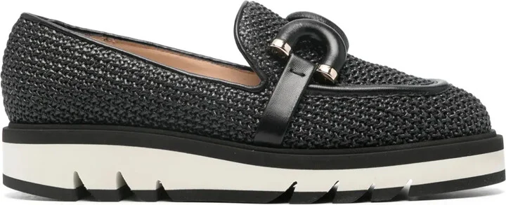 Ginevra woven loafers
