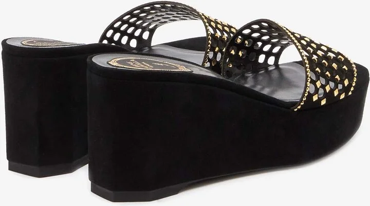 Ginger 75 Wedge Mules - Image 2