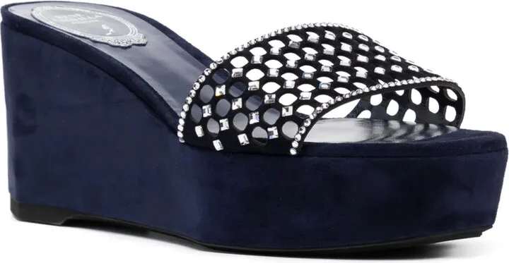 Ginger 75mm wedge sandals - Image 2