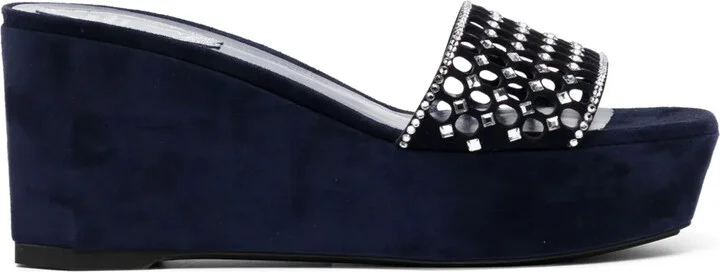 Ginger 75mm wedge sandals