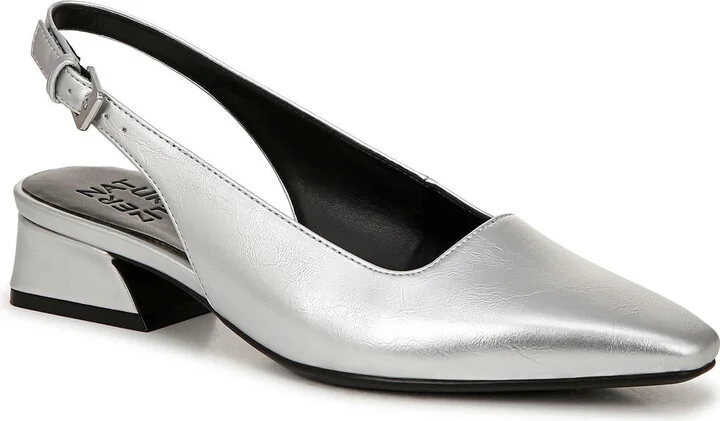 GINGER Womens Comfort Insole Manmade Slingbacks
