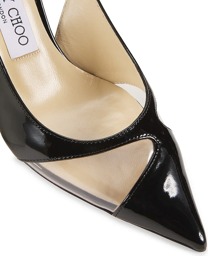 Ginnie 63MM Leather Slingback Pumps - Image 6