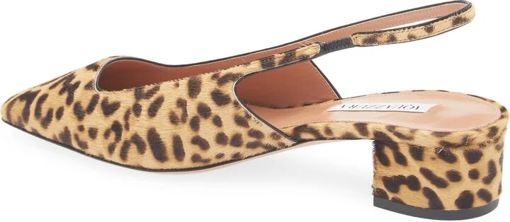 Ginza Genuine Calf Hair Slingback Pump - Image 2