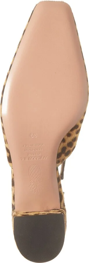 Ginza Genuine Calf Hair Slingback Pump - Image 6