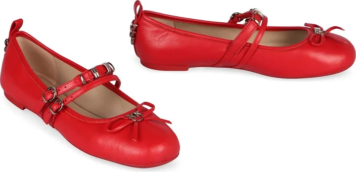 Gioia Leather Ballet Flats - Image 3